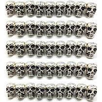 Gaboratory SKULL ビーズ(SPACER) Amazon.com: QTMY 4mm Hole