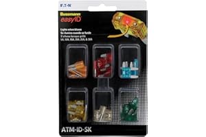 Eaton Bussmann Series ATM easyID Blade Fuse Kit - 36 Pieces