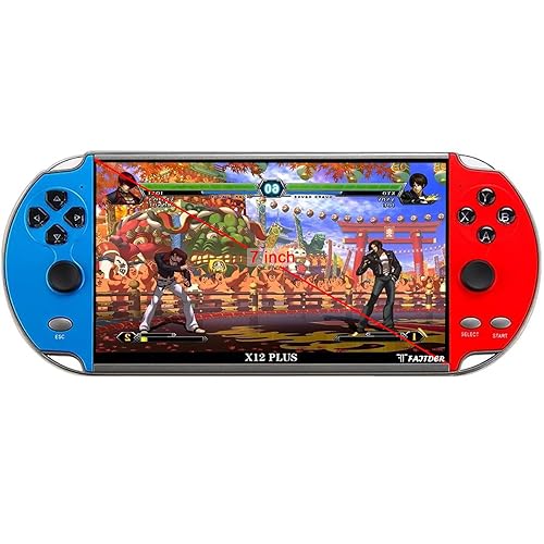 FAITDER-X12 Plus 7-inch HD Screen Handheld Portable MP5, 10000+