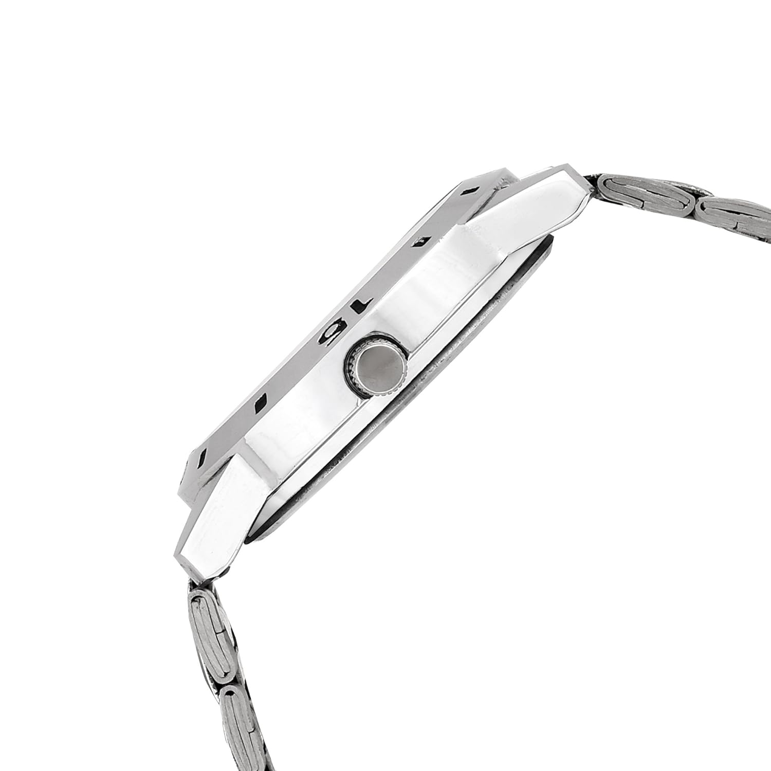 espoir analog white dial men's watch - es 109