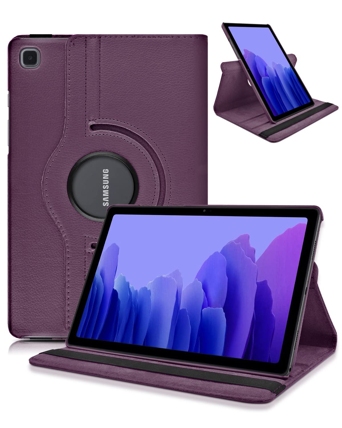 KATUMO for Galaxy Tab A7 Case 10.4" (2020 Release), 360° Rotating PU Leather Flip Cover for Samsung Tablet A7 Case SM-T500/T505/T507