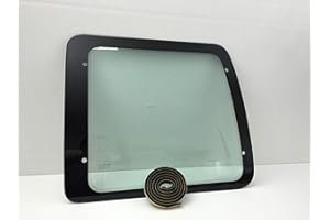 NAGD Stationary Back Window Back Glass Passenger Right Side Compatible with Ford Econoline 1992-2016 Models