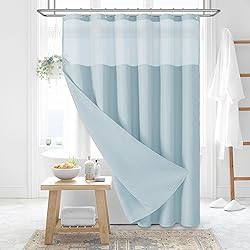 Dynamene Extra Long Shower Curtain, 84 Inch Long