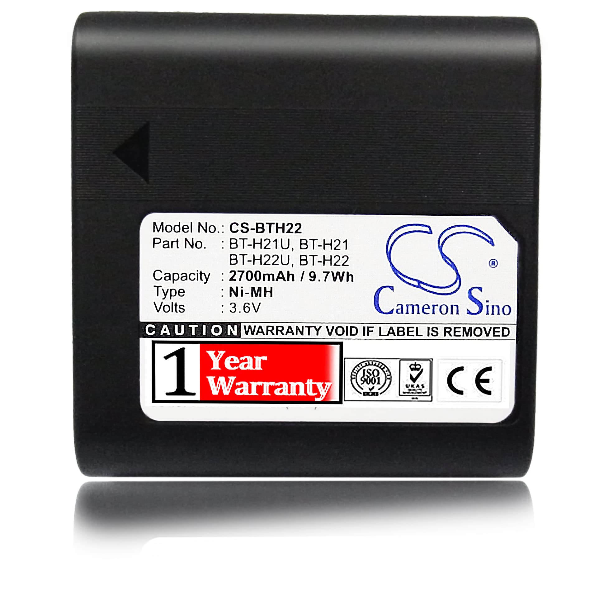 Photo 1 of Estry Replacement Battery for Sharp VL-8 VL-8888 VL-A10 VL-A10E VL-A10H and Others Part NO Sharp BT-H21 BT-H21U BT-H22 BT-H22U