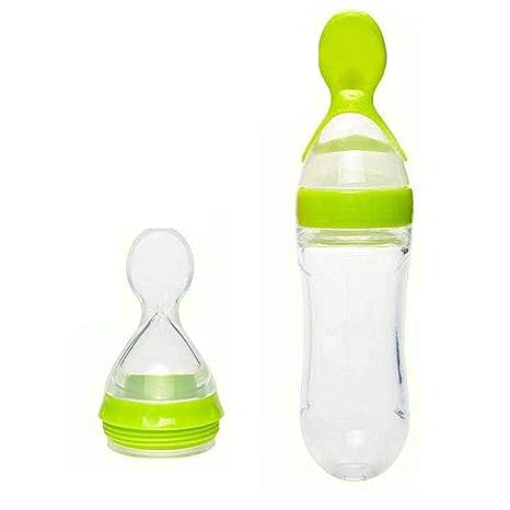 Buy Chote Ustad Baby S Silicone Food Squeeze Cereal Feeder Bottles