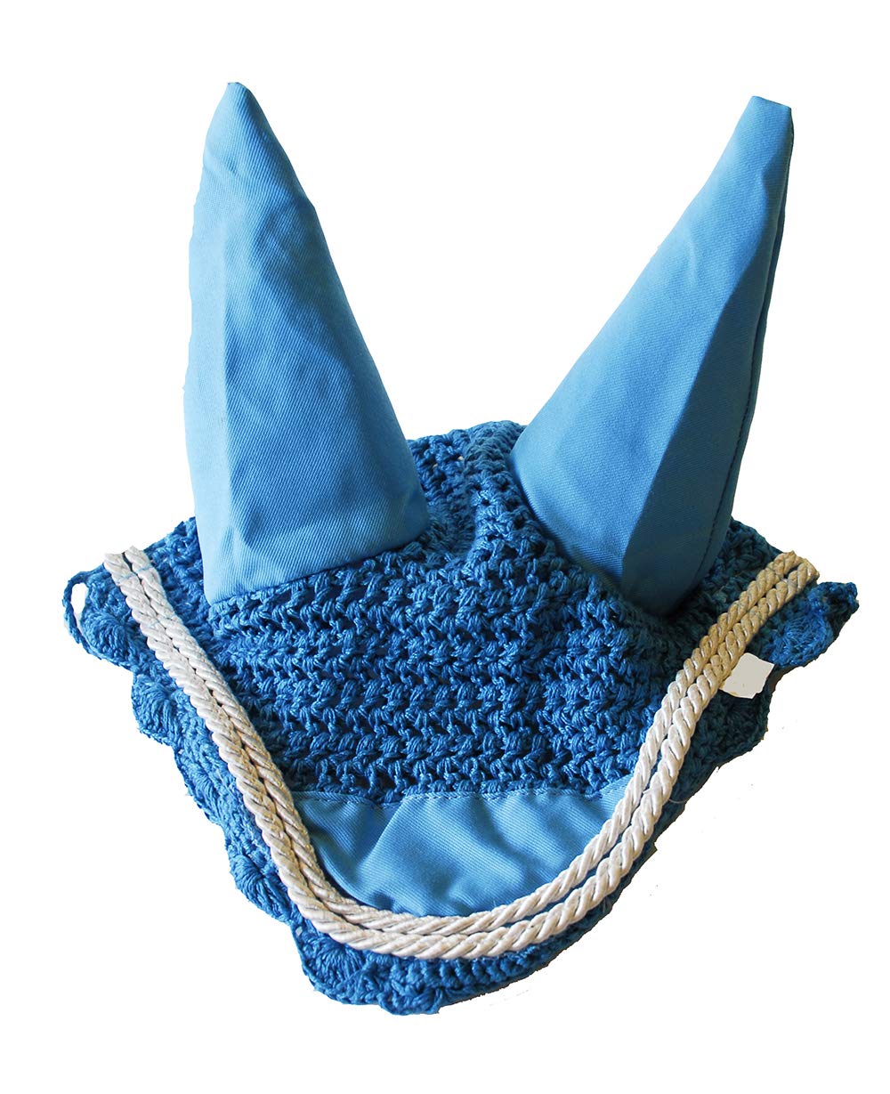 Rhinegold Fly Veil/Noise Muffler-Full-Turquoise — image 1