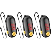 SINORISE Super Mini Walkie Talkies, Two-Way Radios, 3 Pack | Up to 12 Hours Battery Life, for Baseball Coaches, Restaurants, Retail Stores, Hospitals, Outdoor Sports &amp; Travel