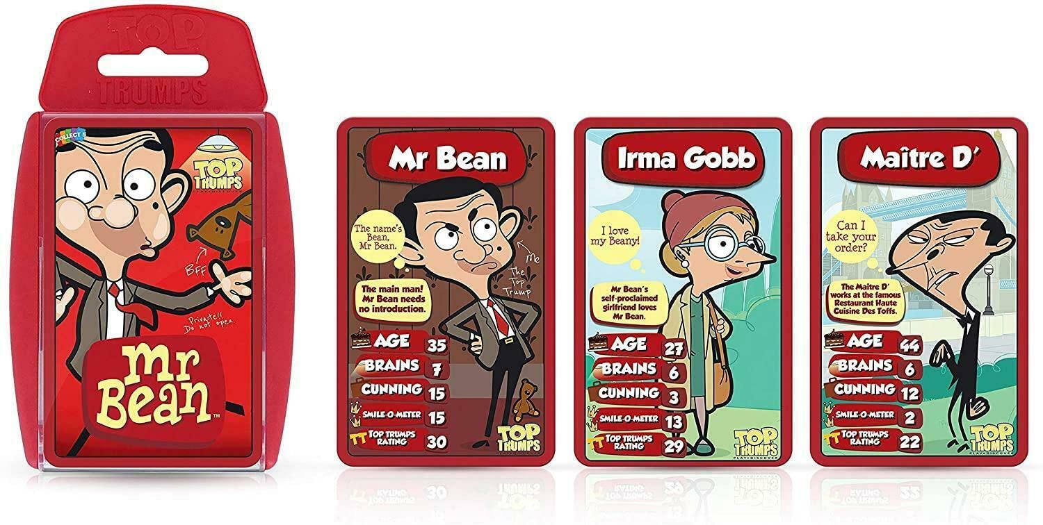 Winning Moves Mr. Bean Top Trumps