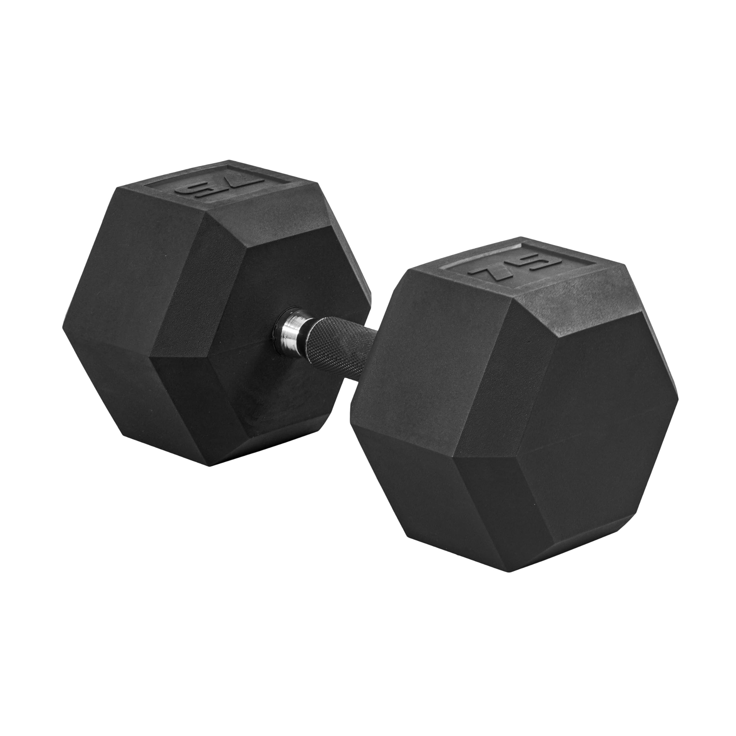 Photo 1 of ****SMALL SCRATCHES***CAP Barbell Coated Dumbbell Weights with Padded Grip, Single, 75 Pounds
