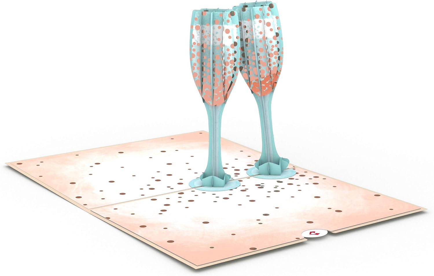 Lovepop Champagne Toast Pop Up Card, Celebration Card, 3D Cards, Anniversary Cards, Popup Greeting Cards, Wedding Cards - Image 4