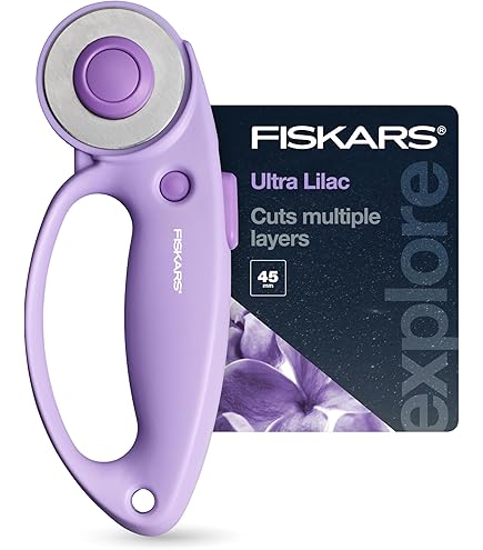 LE’RURE Irregular cutter combination Amazon.com: OLFA 45mm Ergonomic Rotary Cutter, RTY-2DX/MAG