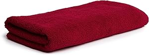 Möve Superwuschel Saunatuch 80 x 200 cm aus 100% Baumwolle, Ruby