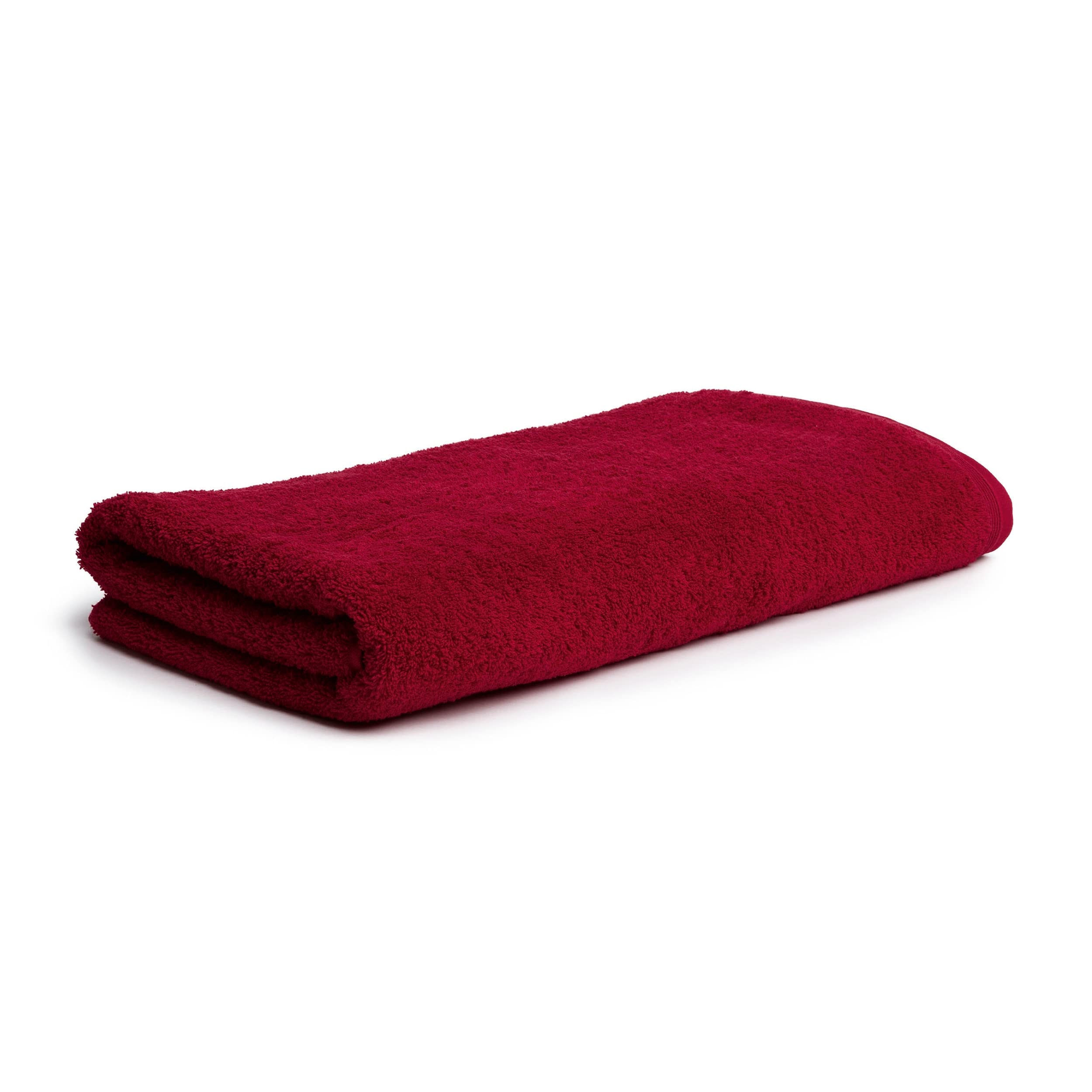 möve Superwuschel sauna towel 80 x 200 cm made of 100% cotton, ruby — image 1