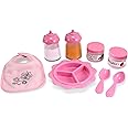 Melissa & Doug Mine to Love Time to Eat Doll Accessories Feeding Set (8 pcs) , Pink