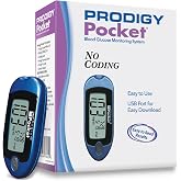 PRODIGY Pocket Blood Glucose Monitoring System, No Coding, Carrying Case, Quick Reference Guide, Owner&rsquo;s Manual