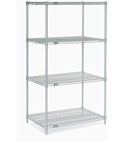 Amazon.com: Nexel 21365C Nexel Chrome Wire Shelving, 36