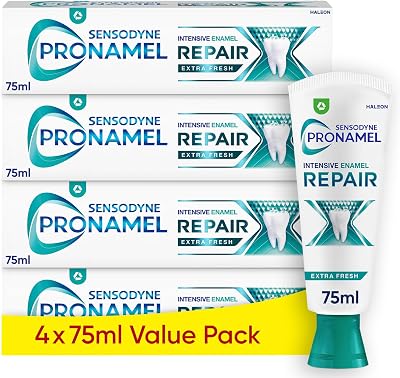 Sensodyne Pronamel Intensive Enamel Repair Toothpaste 4 x 75ml Extra Fresh