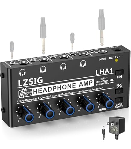 Amazon.com: Superlux HA1D Wired in-Ear Monitor Amplifier, Personal