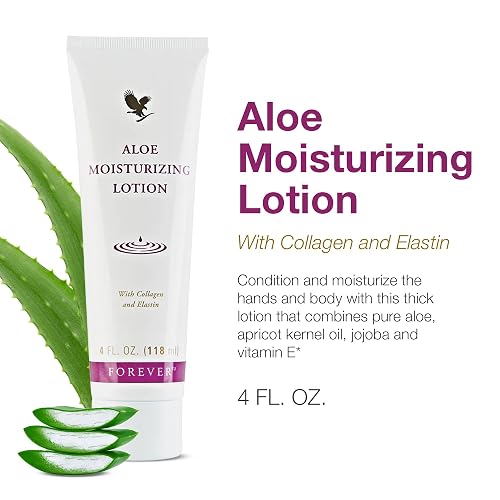 Forever Living - Aloe Moisturizing Lotion, Deep Hydration with Aloe Vera,  Collagen, and Elastin, for Hands and Body, 4 fl oz in Kenya | Whizz Lotions