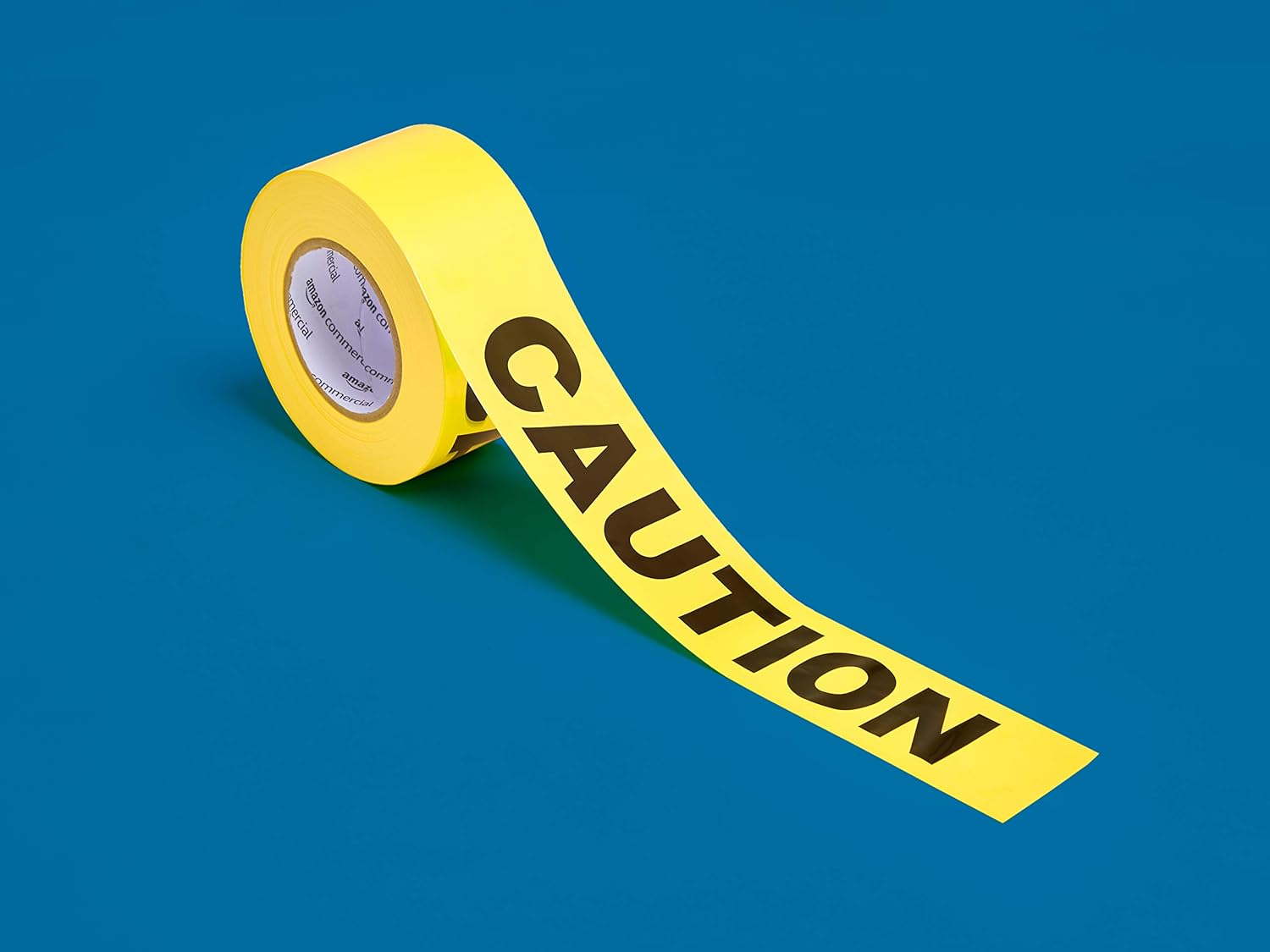 Commercial Caution Tape, 3-inch by 1000-feet, Yellow, 6-Pack: Industrial & Scientific