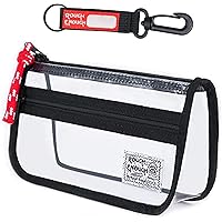 Rough Enough Clear Pencil Pouch Case Bag For Girls Boys Kids Adults School Office Stationary Pencil Organizer Art Supplies - View #10