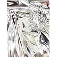 DuroLast™ Chrome Mirror Reflective Vinyl Fabric by The Yard DIY Upholstery Accessories Applications (Silver)