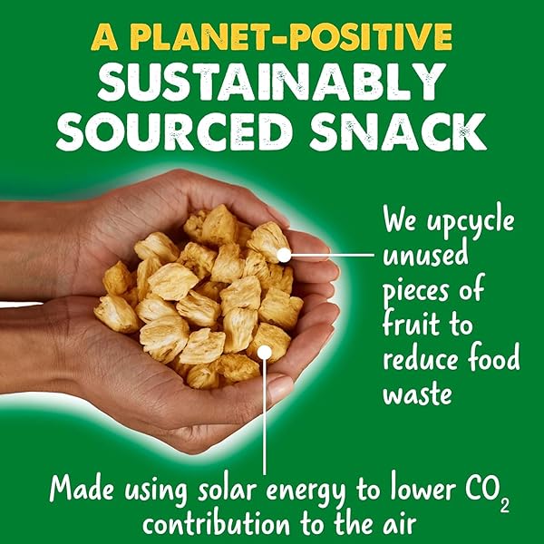 DOLE GOOD CRUNCH PINEAPPLE DRIED FRUIT BITES, GLUTEN FREE & VEGAN SNACK, 0.5 OUNCE (PACK OF 12)