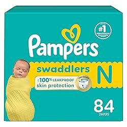 Pampers Baby Diapers - Swaddlers - Size 0, 84