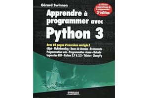APPRENDRE À PROGRAMMER AVEC PYTHON 3
