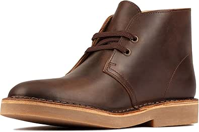 leather desert clarks