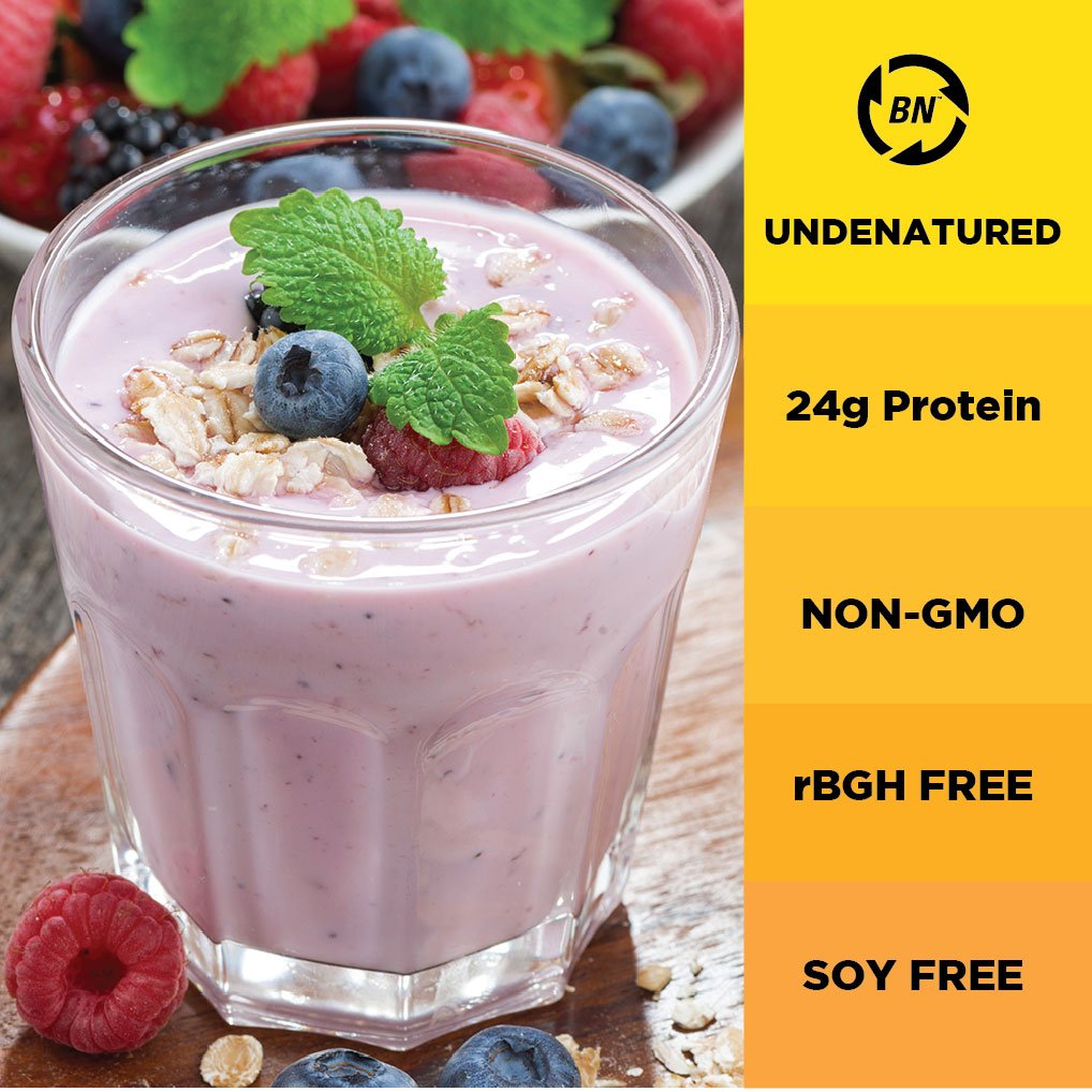 Grass Fed Whey Protein - 100% Pure, Natural & Raw – 24g High Protein - 1.34lb/16 Servings - Cold Processed Undenatured - Non-GMO - rBGH - High Quality Wisconsin USA (1.34lbs)