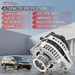 210-0766 Alternator 12 Volts 210-0766