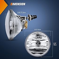 Nilight Fog Light Assembly Compatible with 2007
