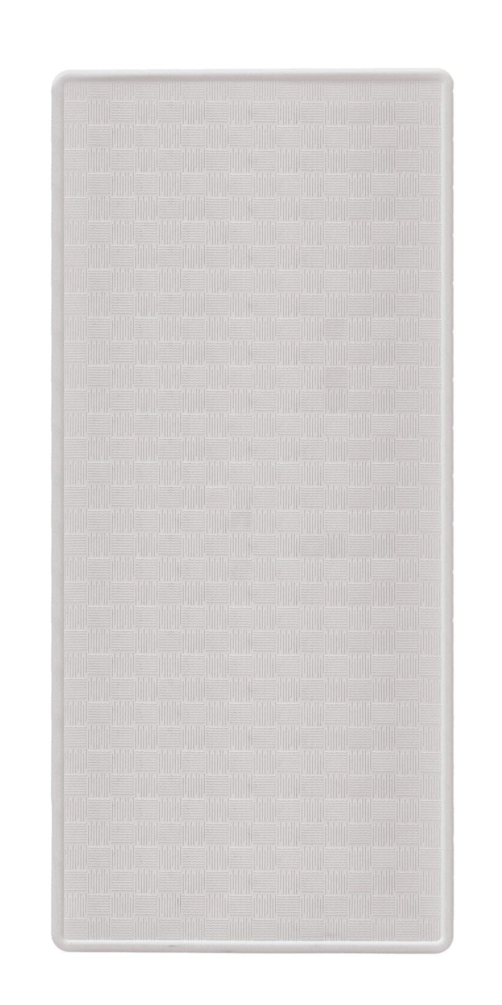 Kleine Wolke Textilgesellschaft Kleine Wolke Bath Mat Ruby Silver Grey 35 x 75 cm 35 x 75 cm