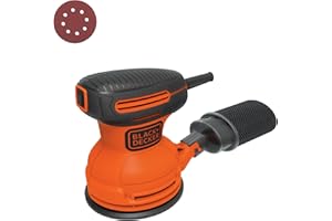 BLACK+DECKER Random Orbit Sander, 5-Inch (BDERO100)