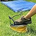 KingCamp Quickly Inflate and Deflate Air Pump for Camping or Traveling| Lightweight,Portable and Support USB Charging Air Pump for Air Bed and Water Sports Inflatable Products (Yellow)