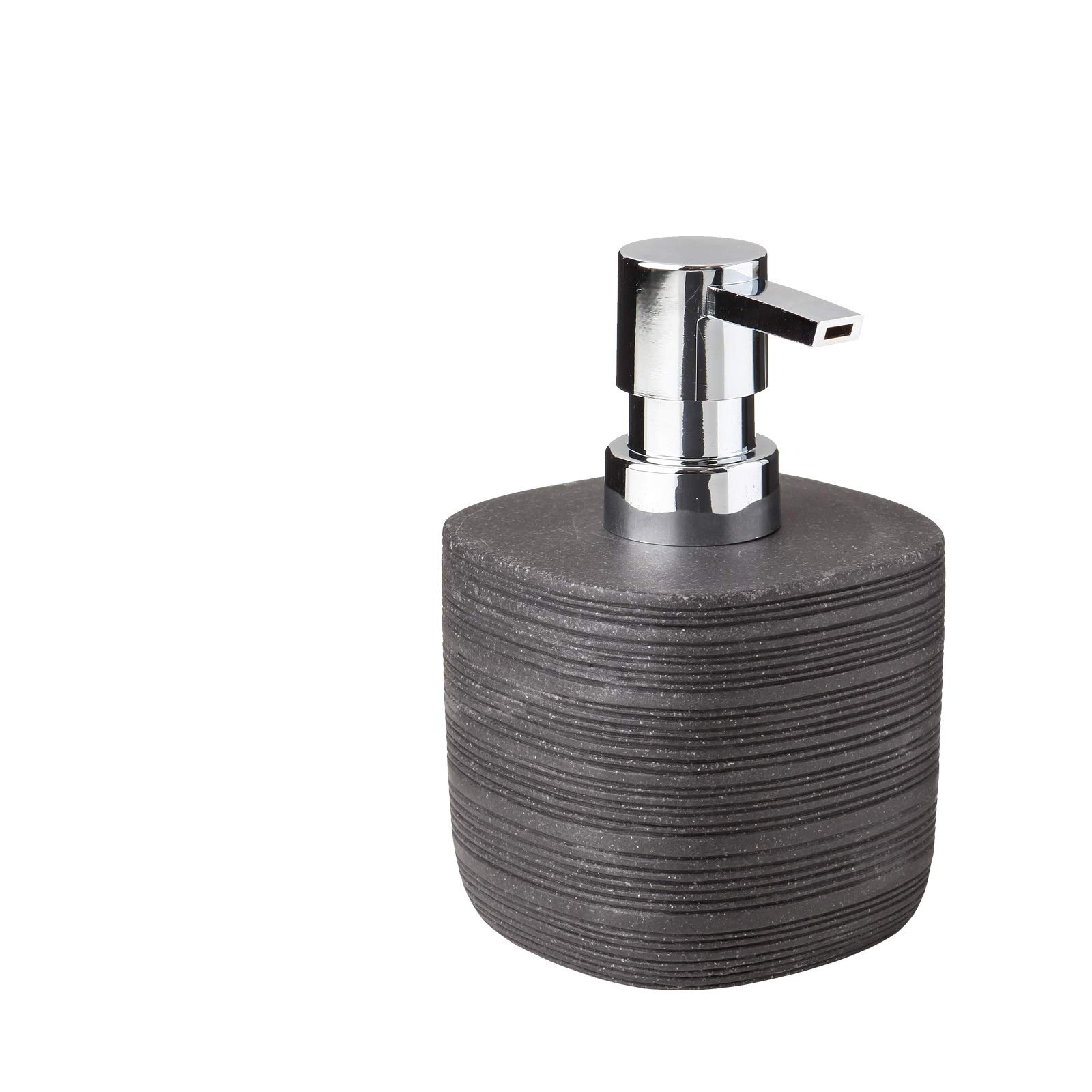 Tatay Bambu Liquid Soap Dispenser, Polyresin, Grey, One Size — image 1