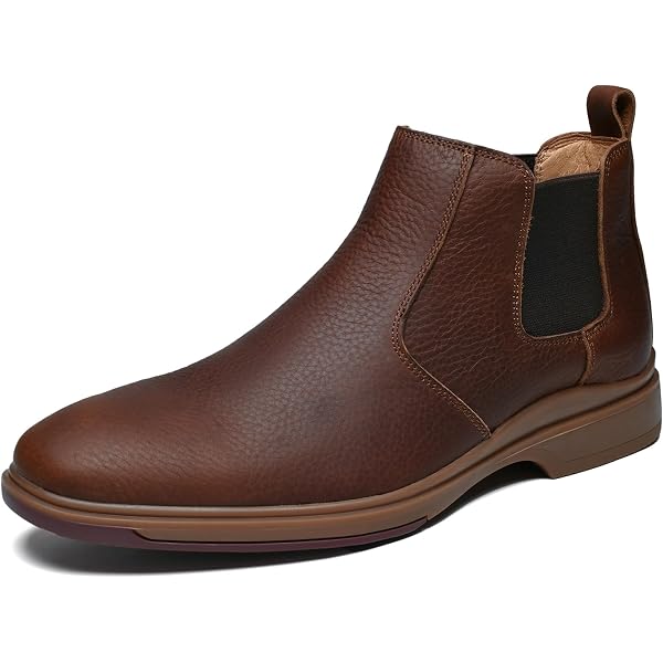 Amazon.com | Johnston & Murphy Bedford Chelsea Dark Tan 11 M 