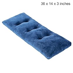 JAMPAYANG Bench Cushion, Non-Slip Tufted Bench