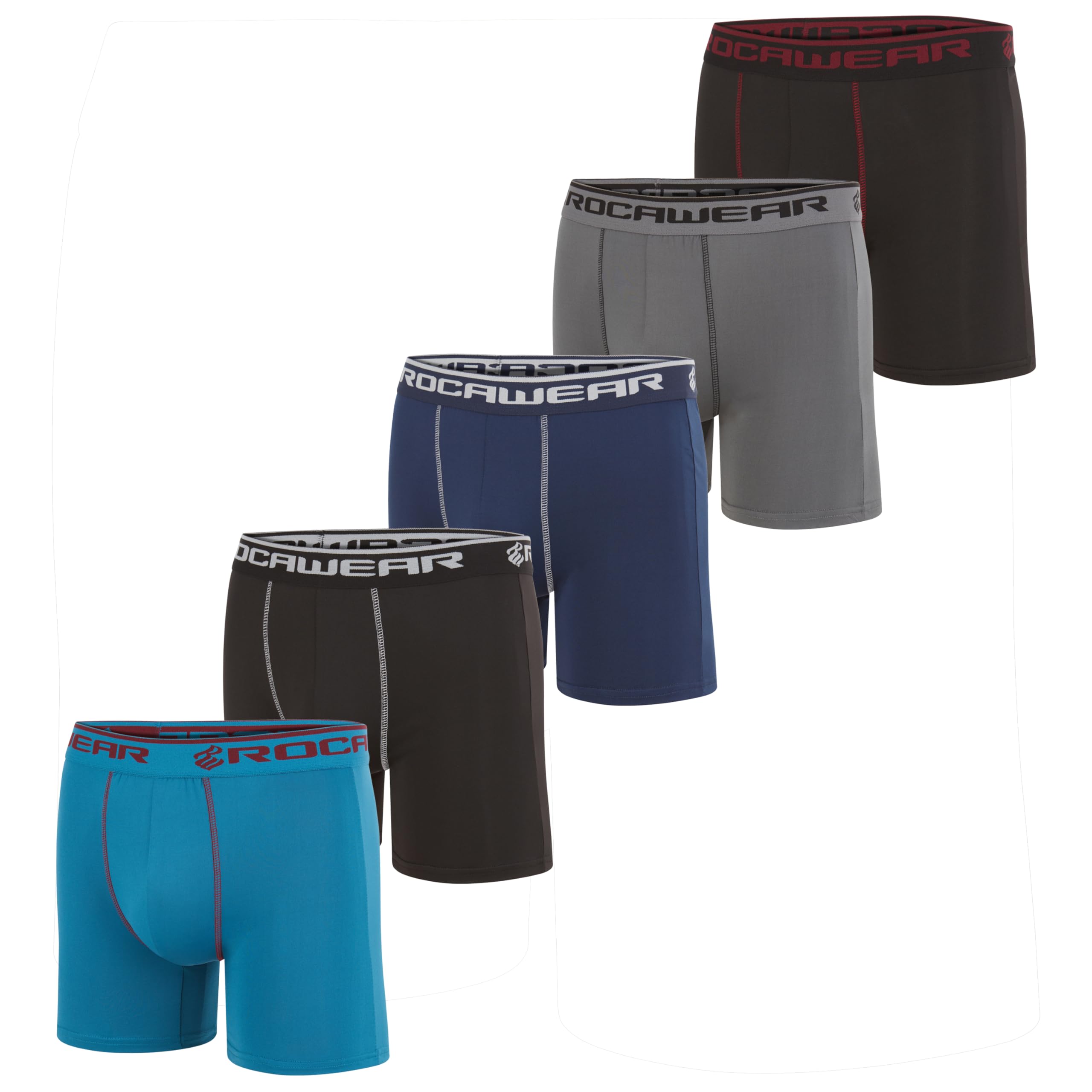 Rocawear Performance 5 Pack Sport Fit