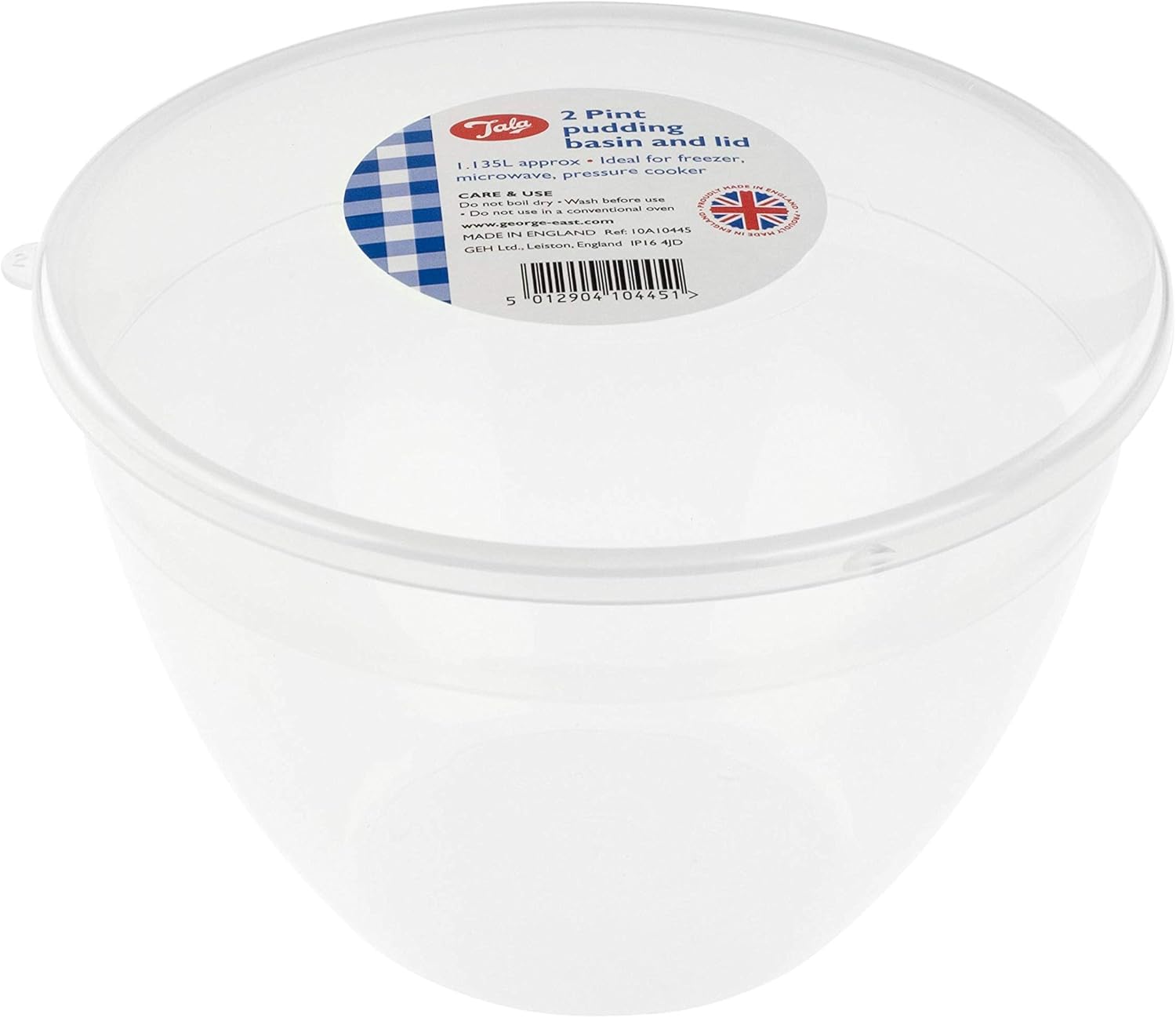 Tala 1140ml Pudding Basin with Lid Amazon.co.uk Kitchen & Home