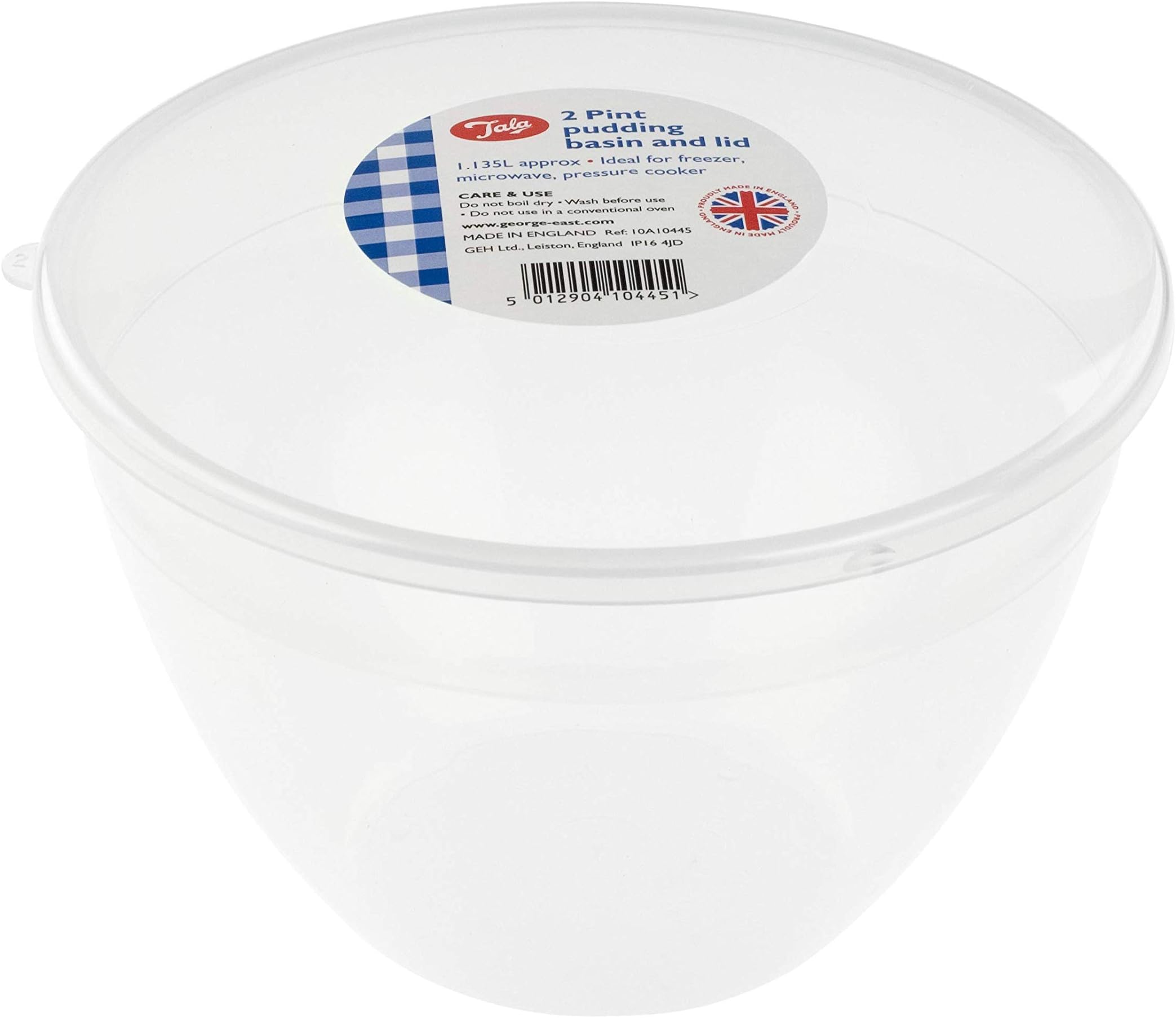 Tala 1140ml Pudding Basin with Lid