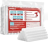 Shall Full Size Hot Glue Sticks 0.43x4 inch 120 Pack Clear for All-Temp Glue