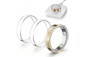 CoBak 3 Pack Clear Ring Cover Compatible with Oura Ring 5 | Support Charging with Cover on, 0.5mm ultra-thin transparent TPU 