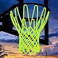 Mr Warm Basketball Net Outdoor, 2024 Upgrade Basketball Net, All Weather Anti Whip Basketball Net Replacement -12 Loops