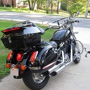 Motorcycle trunk Clearance