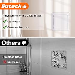 Suteck Plastic Access Panel for Drywall Ceiling 8 x