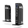 Plugable 14-in-1 USB C Docking Station | 4X HDMI Quad Dock with 100W Charging, HDMI Displays | Compatible with Windows, Thunderbolt (4X USB, 1x USB-C, Ethernet, SD Card, Audio) UD-3900C4