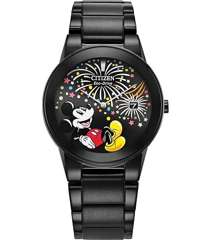 Amazon.com: CITIZEN Men's Eco-Drive Mickey Mouse 40mm Stainless