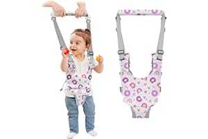 Watolt Baby Walking Harness - Handheld Kids Walker Helper - Toddler Infant Walker Harness Assistant Belt - Child Baby Walk Learning Help Support Assist Trainer Tool - for 7-24 Month Old (Donuts)